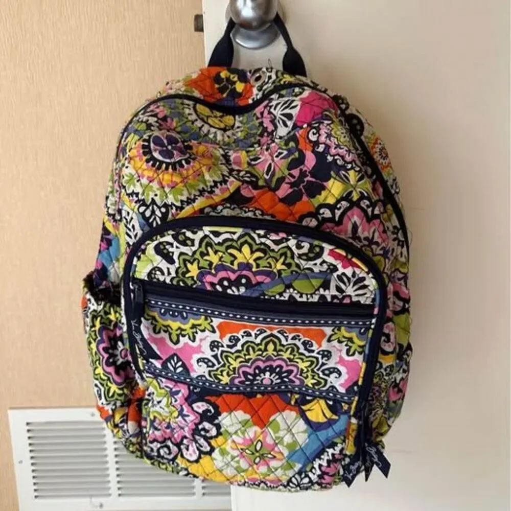 Vera Bradley Rio Cotton Campus Backpack